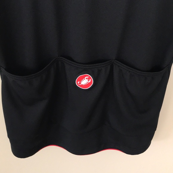 CASTELLI Cycling/Running Top - Race Fit 1/2 Zip SS - Picture 6 of 7